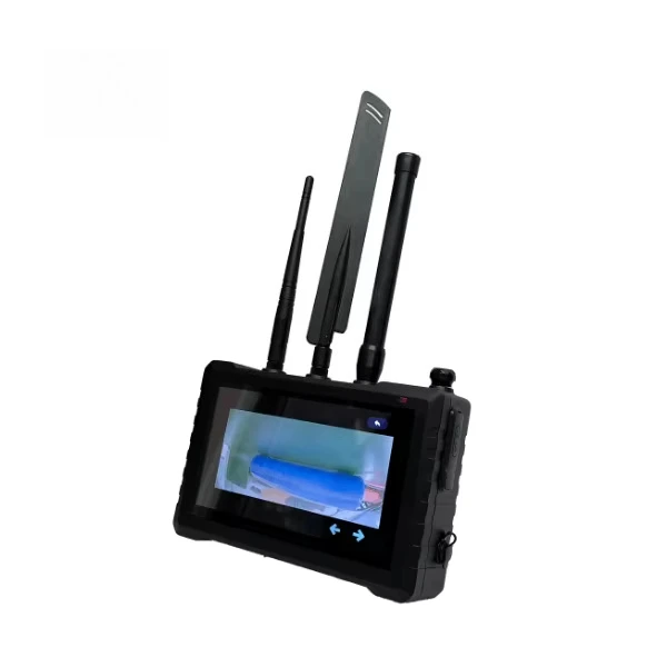 

Portable Detecting FPV Image Interception Drone with Remote Control ABS Material Signal Bands Search