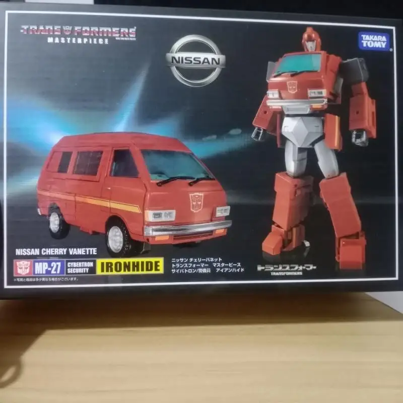 Transformers Meesterwerk Cybertron Beveiliging MP-27 Ironhide MP-28 Hot Rodimus Autobots Action Figure Speelgoed Gift