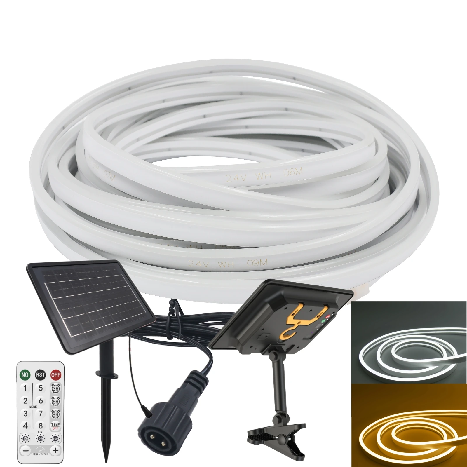 24V Solar Neon Ligh…