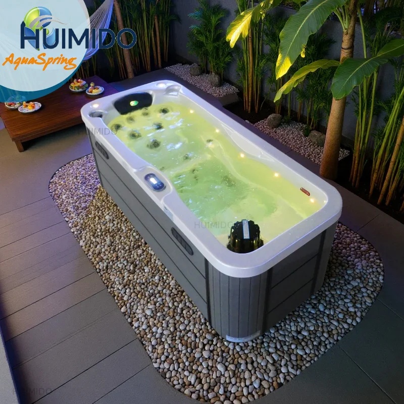 Aquaspring Manufacturer Acrylic Jacuzzi Spa Bath Simple Design Small Indoor Jacuzzi Spa Bath for 1 Person
