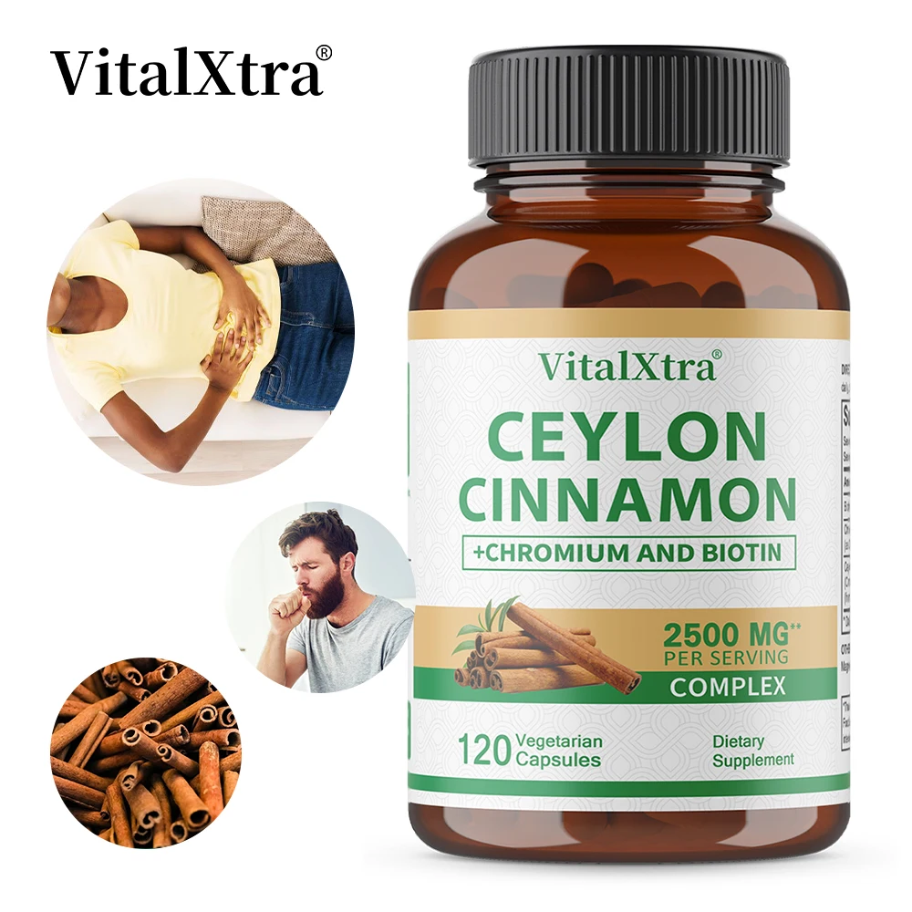 Ceylon Cinnamon - Supports Eye, Joint & Brain Health, Boosts Immunity, Antioxidants, Improves Energy Levels, Gluten-free