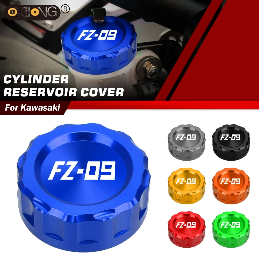 

For YAMAHA MT-09 FZ-09 FJ-09 MT09 Tracer 2013 2014 2015 2016 2018 Motorcycle CNC Brake Fluid Fuel Reservoir Tank Cap Cover