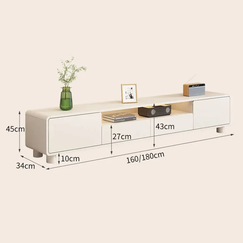 Modern Minimalist Tv Stand Unique Elegant Glamour Retro Display Cabinet Simple Storage Oturma Odası Dolapları Home Furniture