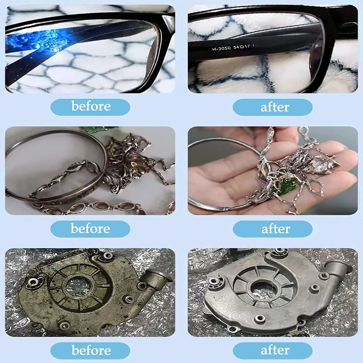 آلة تنظيف ساخنة بالموجات فوق الصوتية الاحترافية 3.2L مع وظيفة الموقت للمجوهرات أدوات طب الأسنان لوحة دوائر ماسية