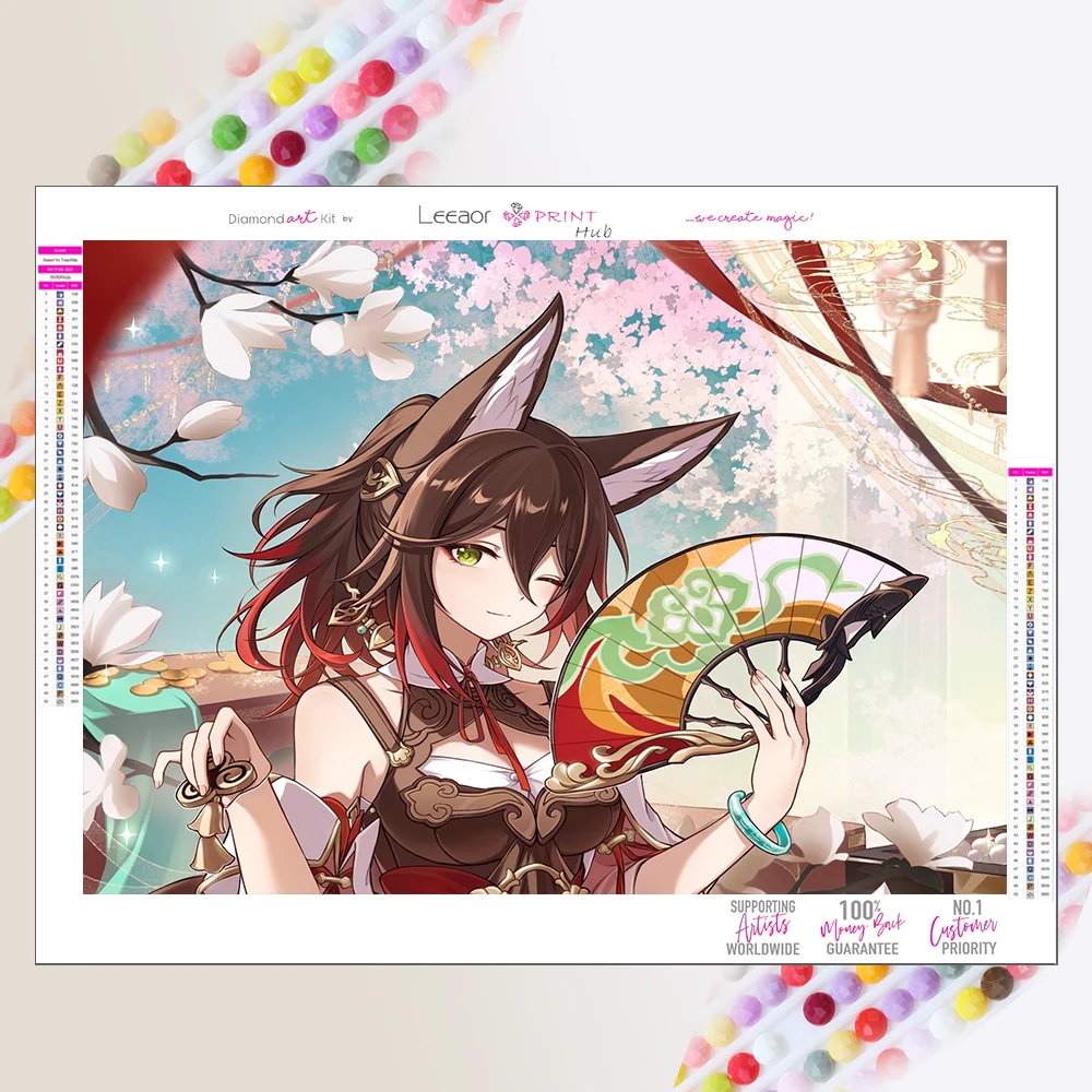 5D DIY Diamond Painting Game Comics Honkai Star Rail Home Decor Sticker Diamond Embroidery Stitch Cross Stitch Mosaic Paintings