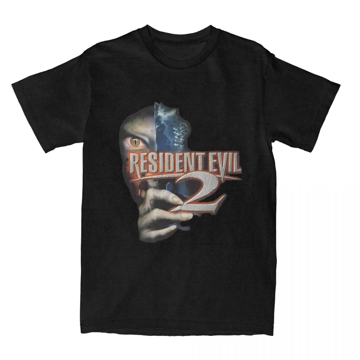 RESIDENTs EVILs 2 T-Shirt Man Classic Poster Streetwear 100% Cotton T Shirts Summer Breathable Harajuku Tee Shirt Oversize Tops