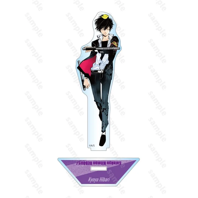 HITMAN REBORN Plate Desk Decor Sawada Tsunayoshi Standing Gokudera Hayato Collection Ornament Yamamoto Takeshi Acrylic Doll Gift