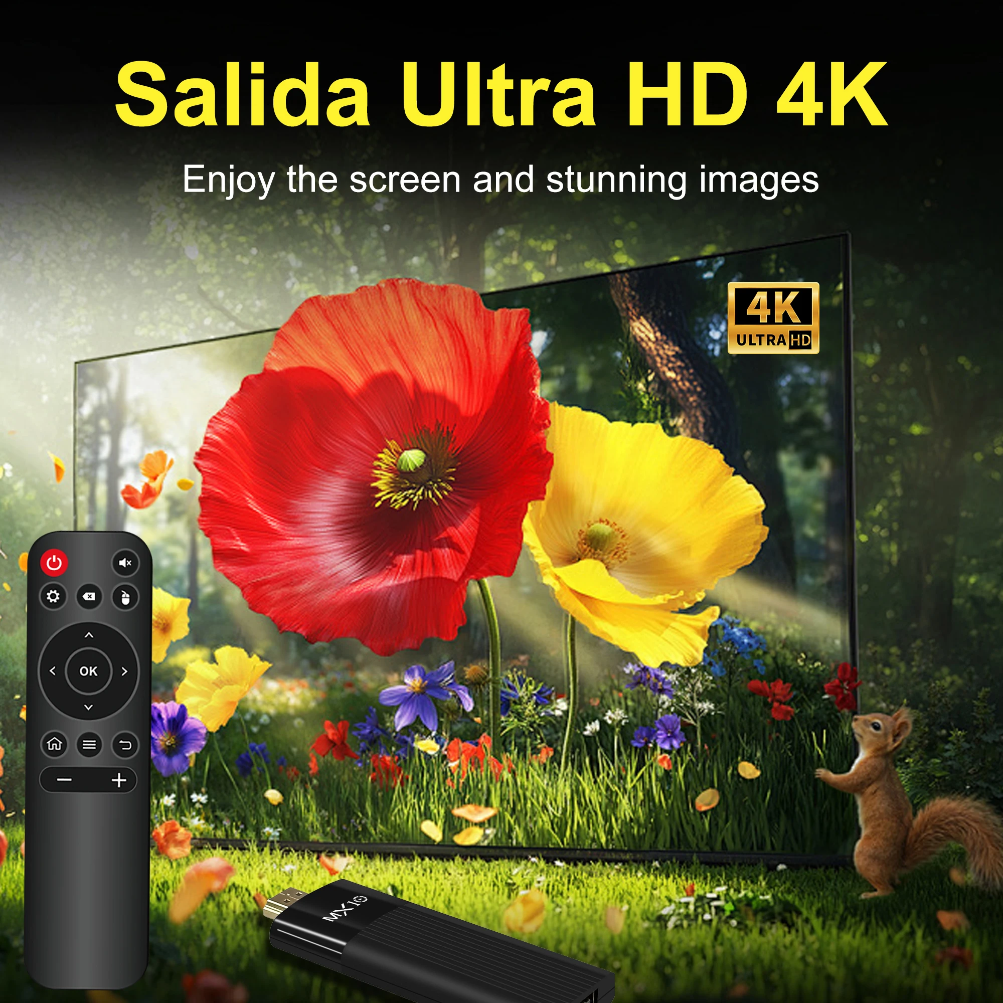 รุ่นใช้งานสดของ Android 14 TV  - 4K Media Player บทวิจารณ์และราคา
