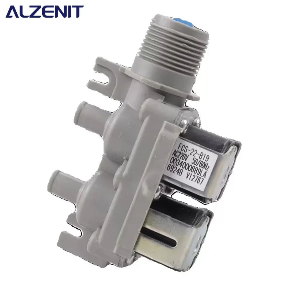 

New Electric Water Inlet Solenoid 0034000889LA Valve For Haier Washing Machine FCS-22-B19 Washer Parts