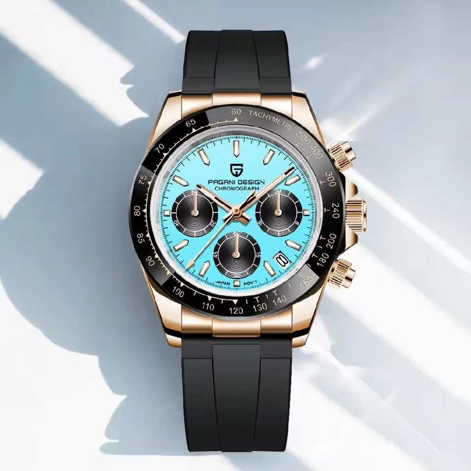 

2026 PAGANI DESIGN Quartz Watch Men Top luxury Automatic Date Wristwatch for men Waterproof 100m sports Chronograph Clock Mans