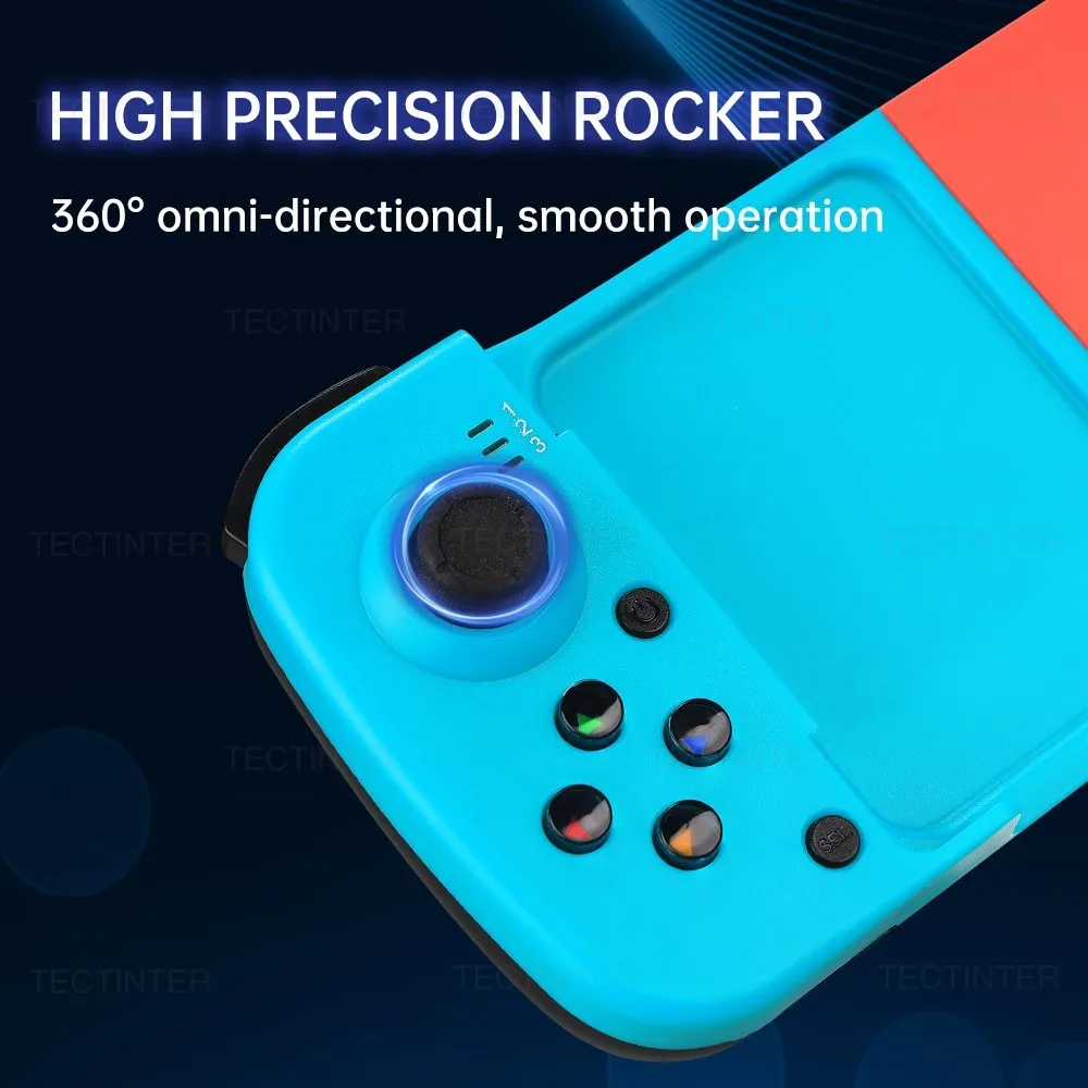 D3 Gamepad لمط سماعة لاسلكية تعمل بالبلوتوث للهاتف المحمول أندرويد قابل للسحب غمبد عصا التحكم للبخار/التبديل/PS4/PS3/PC/IOS