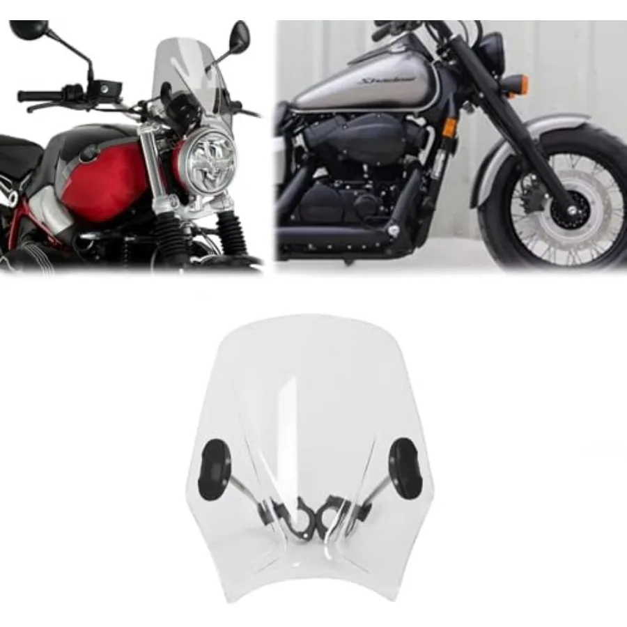 

Лобовое стекло для Phantom 750 SHADOW 1998-2024 2023 2022 с кронштейном, детали мотоцикла, прозрачное