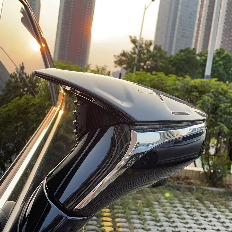 

Suitable for Lexus RC true carbon fiber horn rearview mirror cover dry carbon fiber rearview mirror shell automotive exterior mo