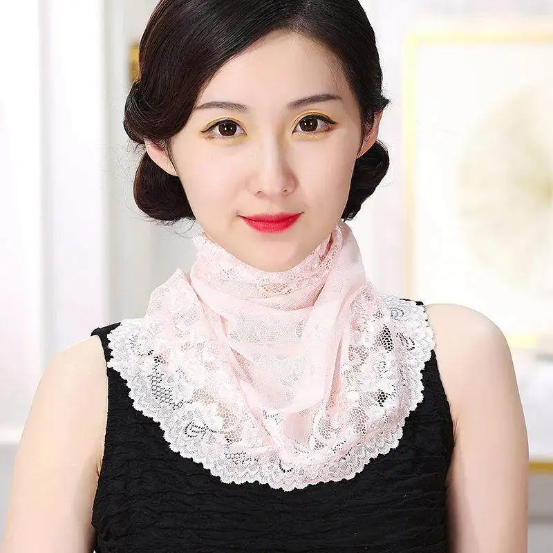 summer-lace-scarf-women's-thin-sun-protection-face-veil-spring-autumn-neck-protection-silk-scarf-new-style-ladies-versatile-e
