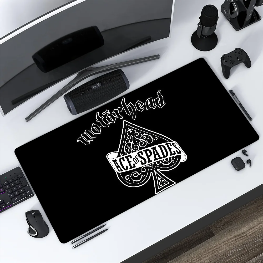 Rock Mouse Pad MousePad Non-slip Lockedge Office Student Heavy Metal Gaming Band Thickened Large Writing Pad M-Motorhead Cushion