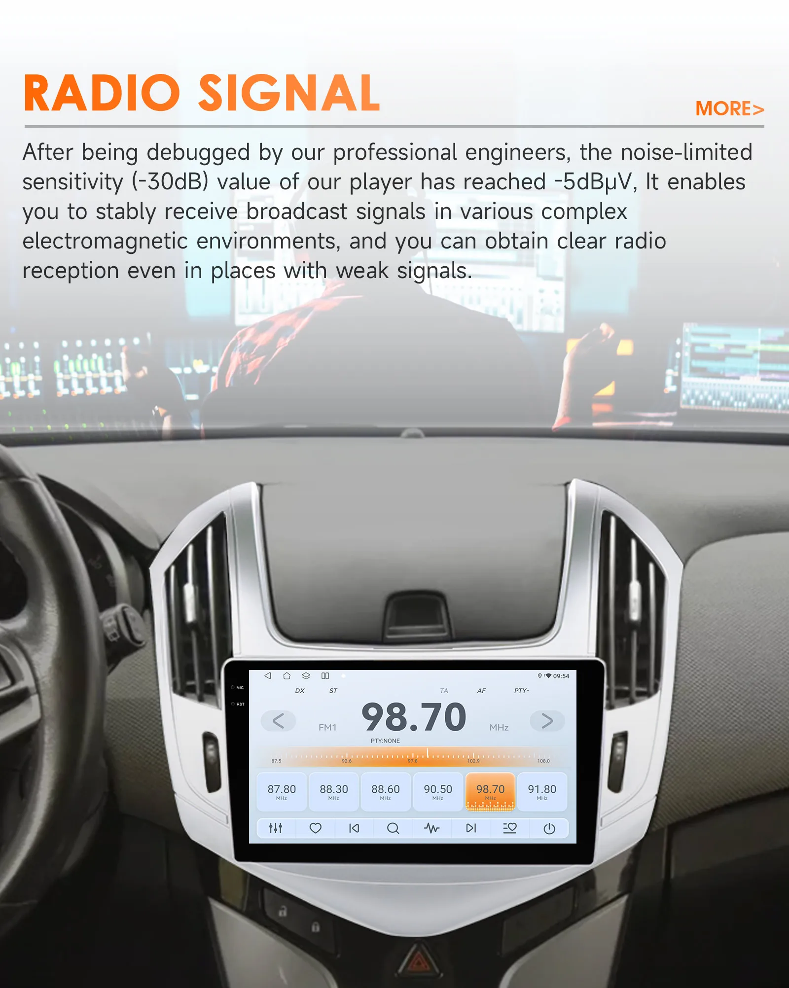 Hizpo 2din Android 14 Car Radio Multimidia For Chevrolet Cruze J300 J308 2012-2015 Video Player Navigation GPS Head Unit Carplay