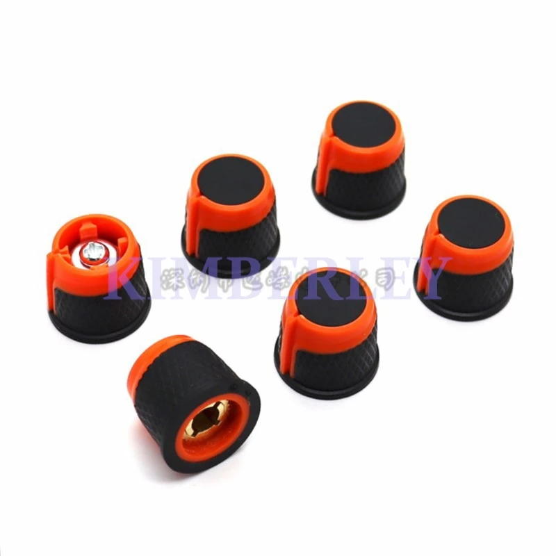 2 Piece Rubber Knob Cap Inverter Speed Control Knob Operating Panel Coding Rotary Cap Welding Machine Adjustment Knob Cap