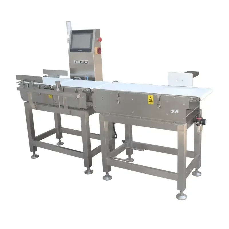 Weighing Scale Conveyor Check Weigher with Rejector for Biscuit Cookie