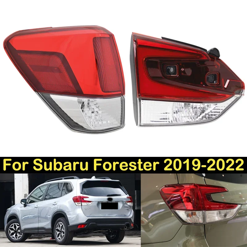 Taillight For Subaru Forester 2019 2020 2021 2022 Brake Light Rear bumper Taillights taillamps tail light without bulb