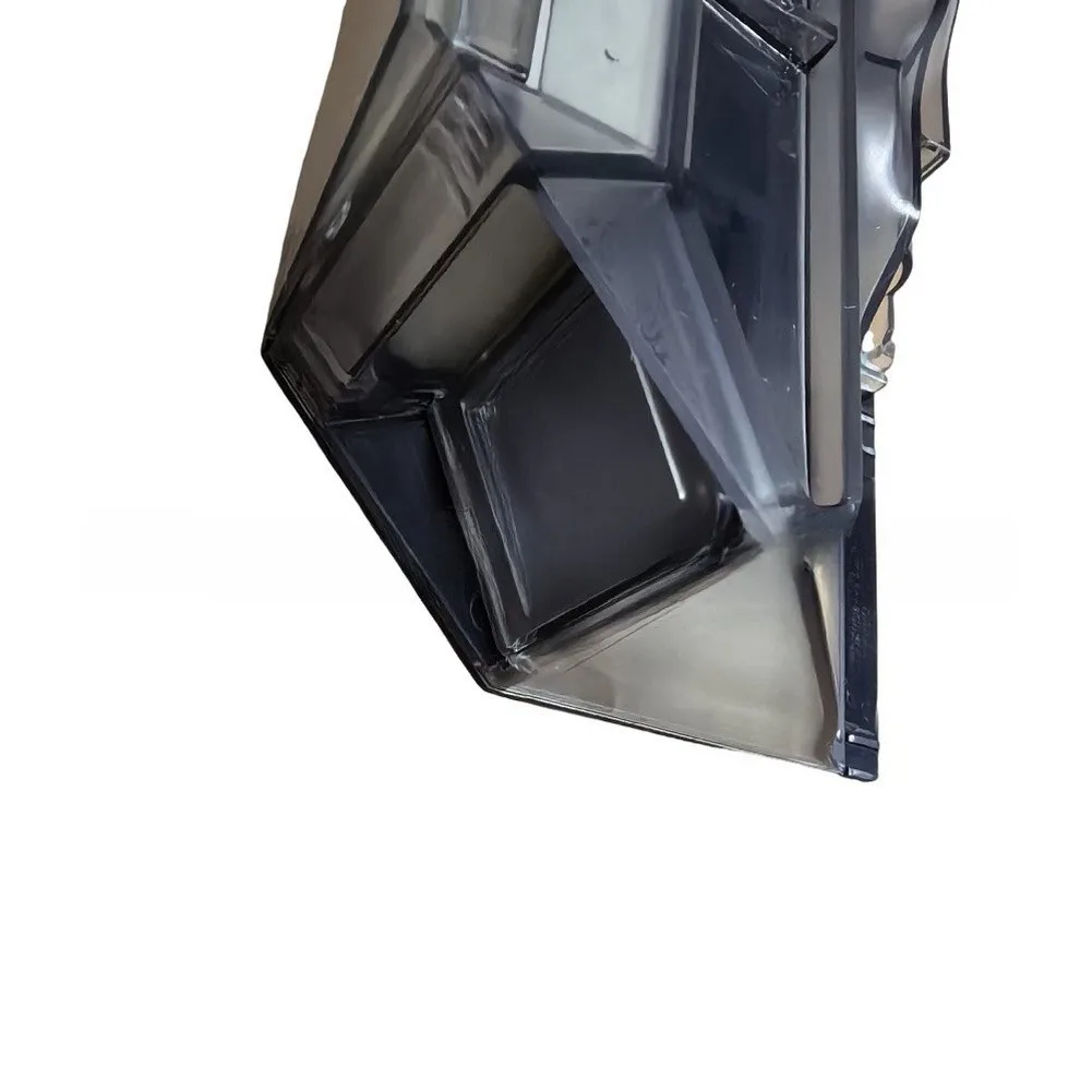 For Dreame X60 Ultra Compatible Water Tank Box Vacuum Dust Box with Removable Filter Screen Black ABS Material