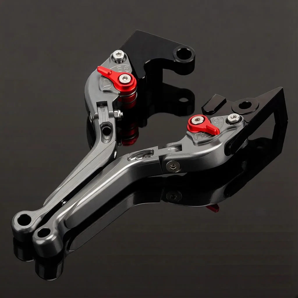 For HONDA TRANSALP XL600V XL600 XL 600V CNC Adjustable Folding Handle Levers Transalp 600 650 700 XLV Brake Clutch Lever Brake