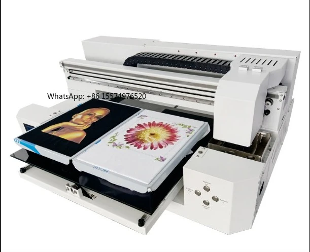 2026Hot SellingTshirt Digital Direct Printing Machine Small Printing Clothes Machine Clothing Logo Pattern Doublestation Printer