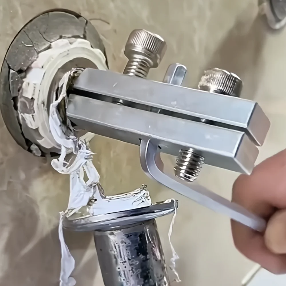 

4/6 point faucet angle valve wire extractor water pipe breakage broken wire slide tooth broken end removal tool accessory set