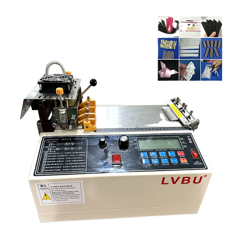 LVBU-XL-140H Automatic Computer Hot And Cold Cutting Machine Backpack Belt Shoulder Belt Webbing Cutting Machine