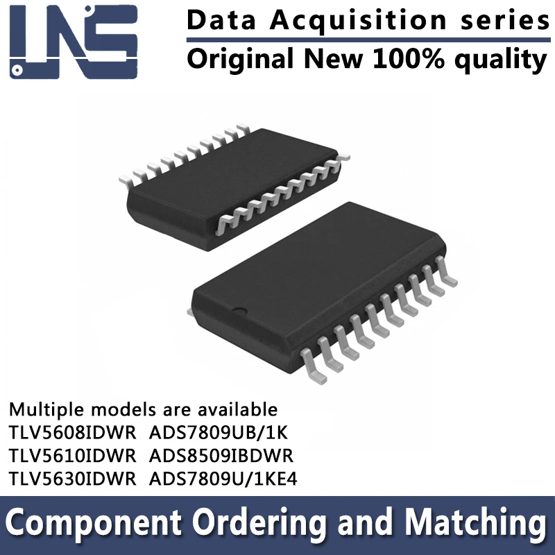 

1PCS TLV5608IDWR TLV5610IDWR TLV5630IDWR ADS7809UB/1K ADS8509IBDWR ADS7809U/1KE4 SOIC-20 Data Acquisition