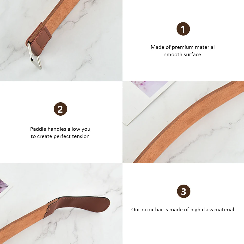 

Premium Strop Razor Sharpening Durable Smooth Surface Barber Accessories Hair Cutting Tools stropping