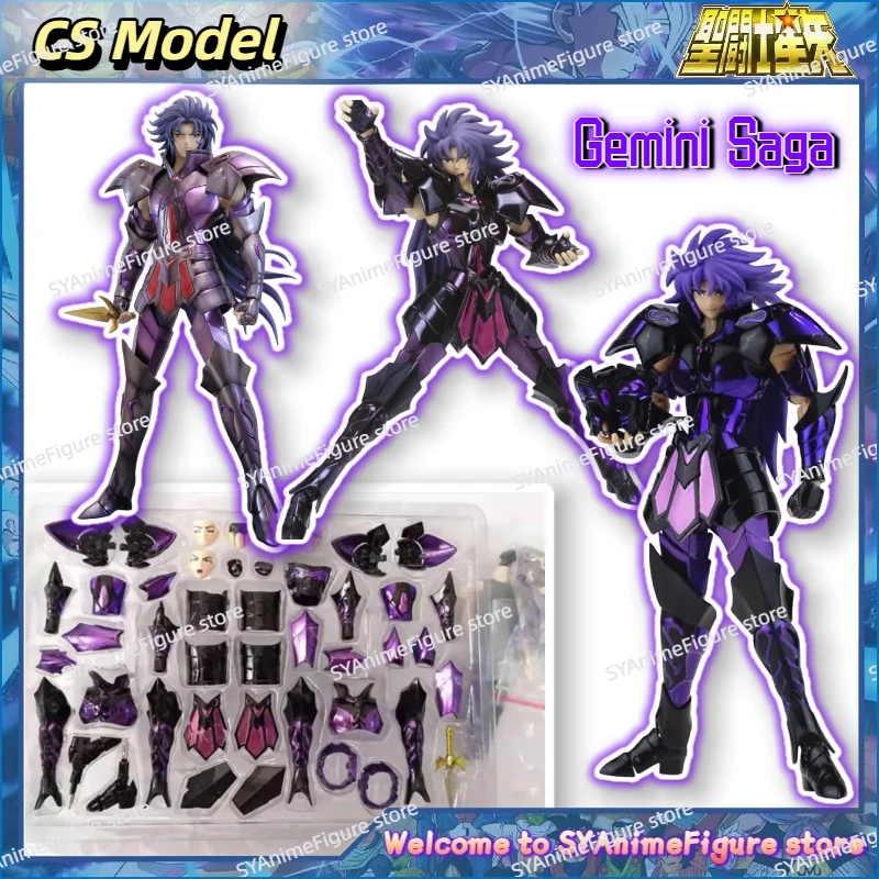 

CS Model Saint Seiya Myth Cloth EX Dark Gemini Saga With Damaged Armor Hades Surplice Gold Knights of the Zodiac Action Figure