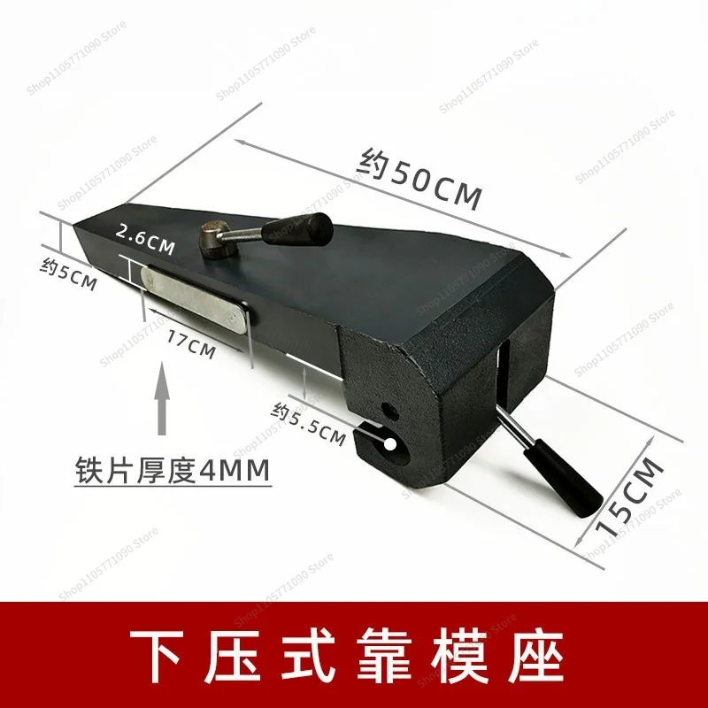 For Formwork Column Precision Push Table Saw, Mould Seat, Woodworking Panel Saw Cylindrical Countertop Cast Iron Seat
