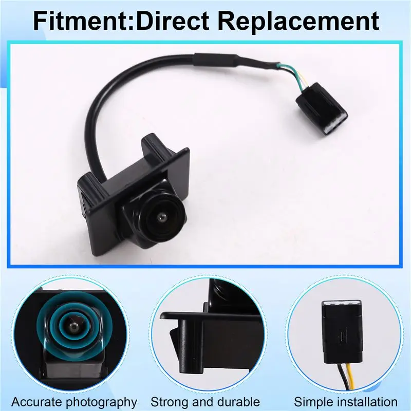High-Performance Reverse Parking Camera System For Geely Vision 2018-2019, Model 01734554-N32R
