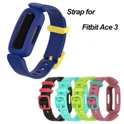 Ace 3 Bands Compatible with Fitbit Ace 3 Band Straps Skin-Friendly Colorful Ace 3 Watchband Strap Wristband Bracelet Replacement
