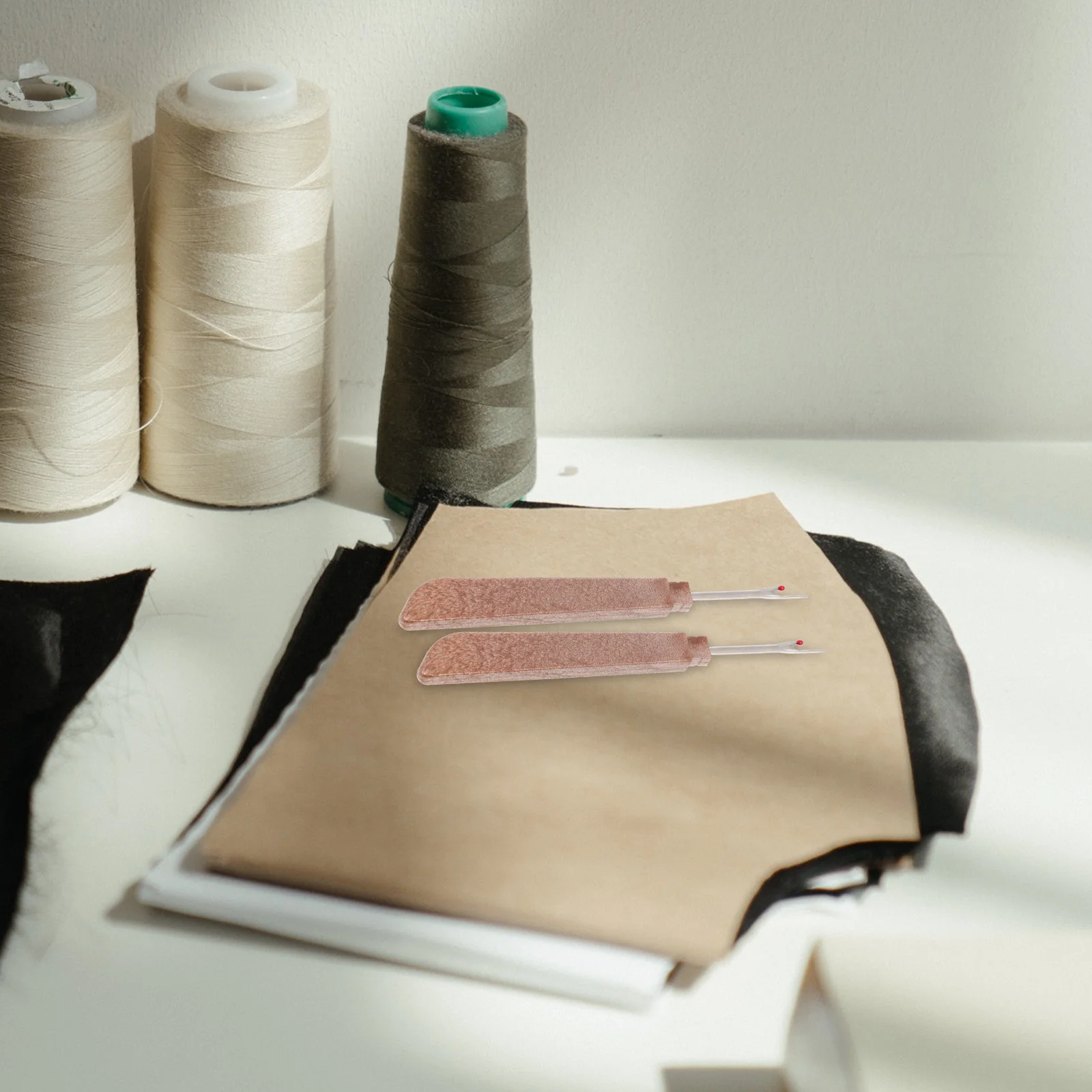 

10Pcs Seam Ripper Thread Cutter Stitch Unpicker Lid DIY Cross Stitch Tool Durable Ergonomic Design Safe Practical Easy Store