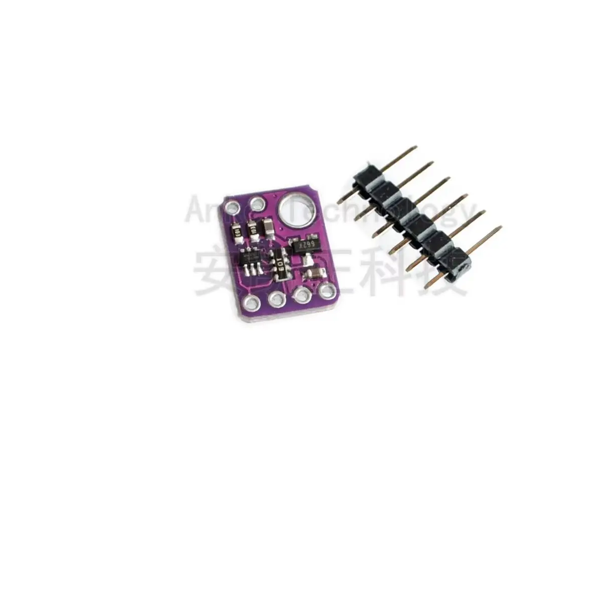 Purple‑board GY‑530 VL53L0X Laser Ranging, ToF Ranging, Time‑of‑Flight Distance‑Measuring Sensor Module