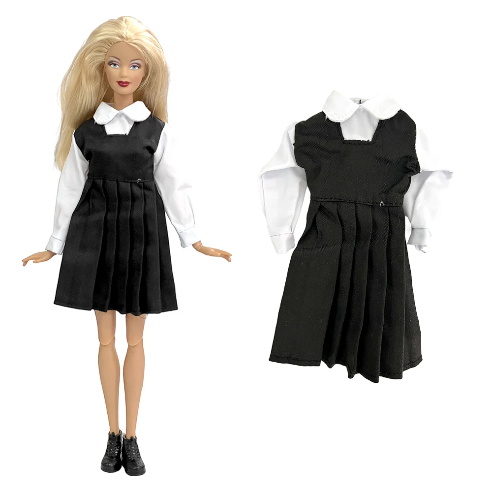 1 Set Fashion Skirt Black  Party Dress For 1/6 BJD Doll Dress Modern Skirt for Barbie Clothes Doll Accessories Toy