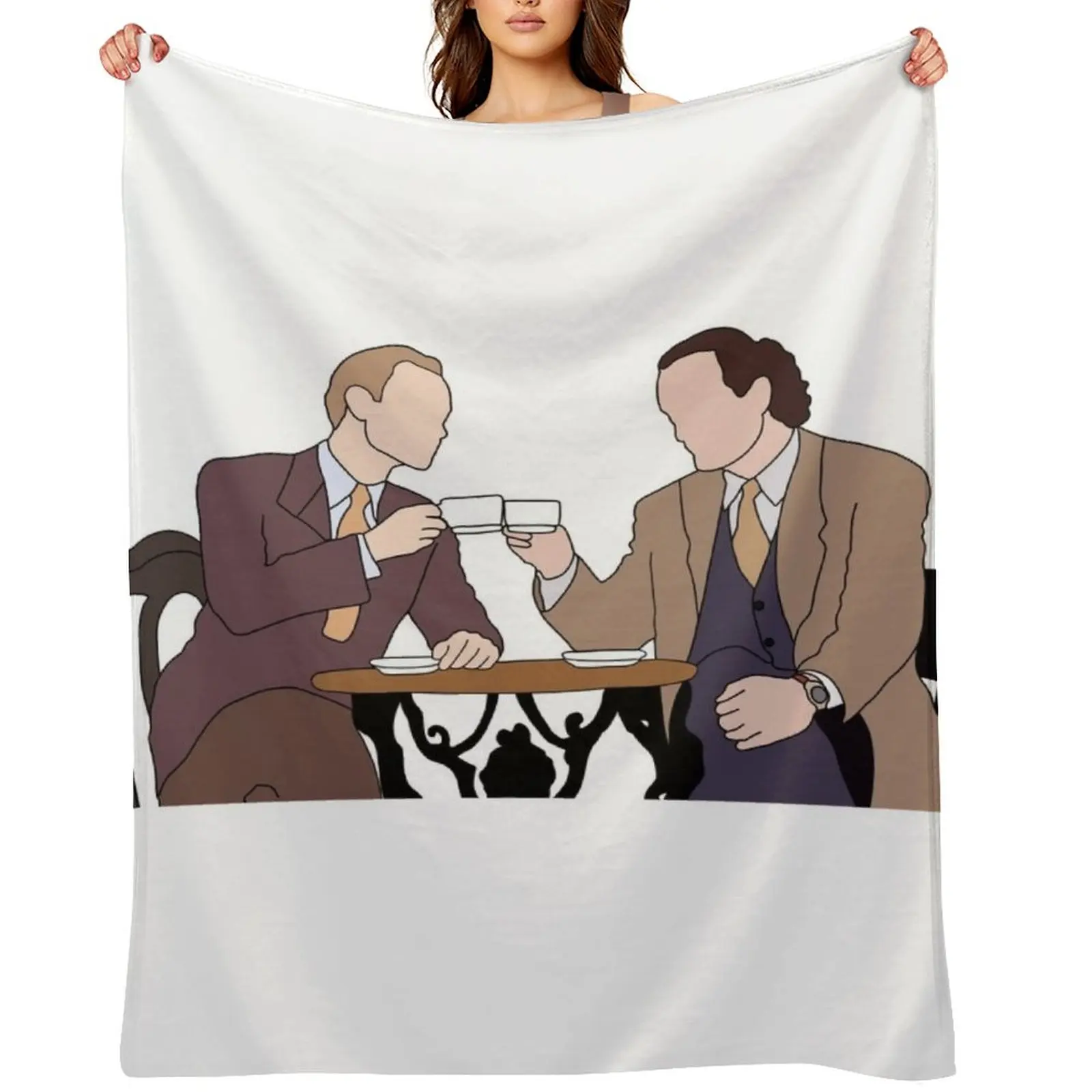 

niles and frasier Throw Blanket manga for babies wednesday Nap Blankets