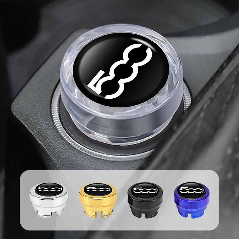 

Car Cigarette Lighter Dust Plug Protection Cover For FIAT 500 500X 500E 500L 500C 500S Car Accessories
