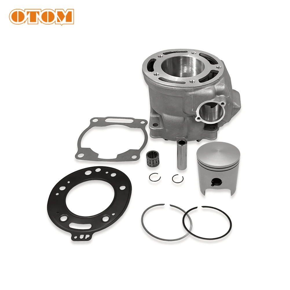 Motorcycle 2 Stroke Cylinder Kit 66.8mm Cylinder Block Piston Gasket Piston Ring For YAMAHA DT230 Loncin MT250 TSE250R KEWS KAYO - view 3