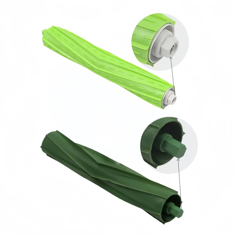 Cepillo de Goma Compatible con Aspiradoras iRobot Roomba Serie E, I y J (E5, E6, E7, I1, I3, I3+, I4, I4+, I6, I6+, I7, 