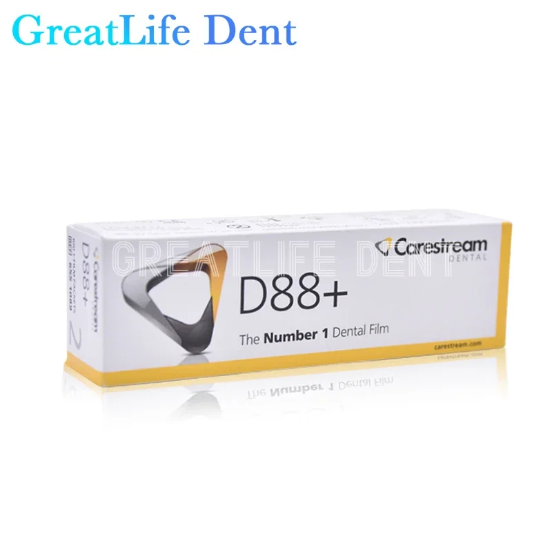 GreatLife Dent 100pcs/box Quick Developing High Definition X Ray Film Kodak D88+ Dental X-ray Film X-ray Films