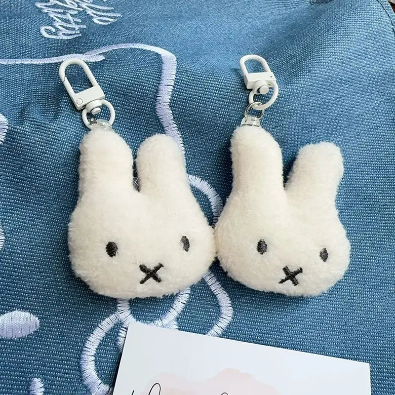 Niedlicher Miffy Plüsch-Schlüsselanhänger Taschenanhänger | Weiche Hasen-Taschenaccessoires, Vielseitige & Mädchenhafte Dekoration – Detail 8