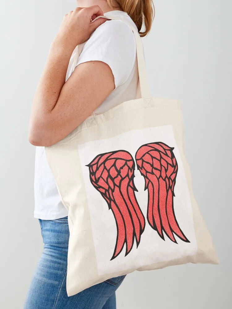 

Daryl Dixon Wings Tote Bag bag for beach custom canvas bag Canvas shoulder Shopper