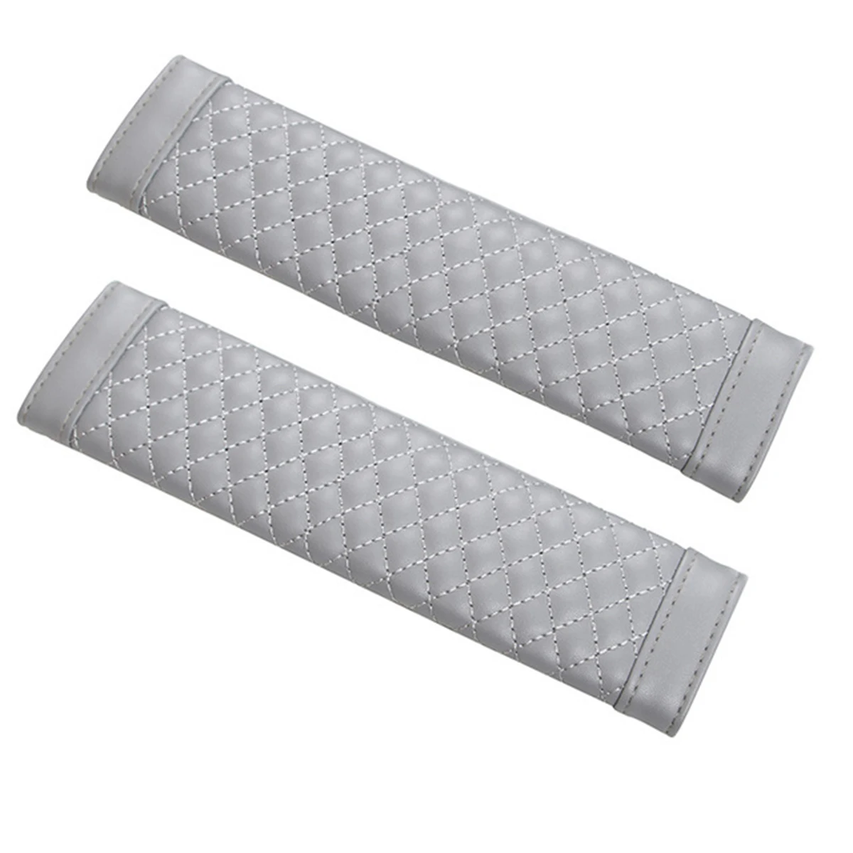 

2 pcs Shoulder Cover Grey Safety Protector Car Soft Comfortable Practical Lambskin Anti Static Easy Clean