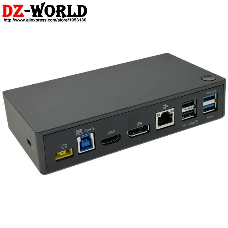 USB 3.0 Ultra Dock Station 40A8 DK1523 For Lenovo  Laptop 03X7131