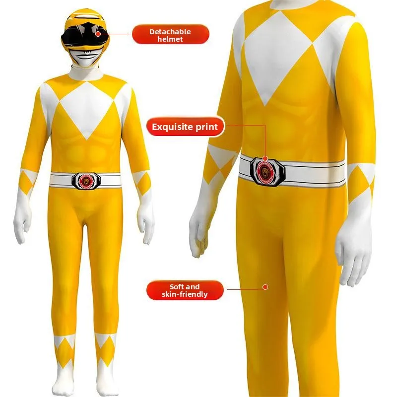 Loween dinosaure T Costume stégosaure roi tigre blanc Costume corps pour enfants Polyester Lycra Costume une pièce