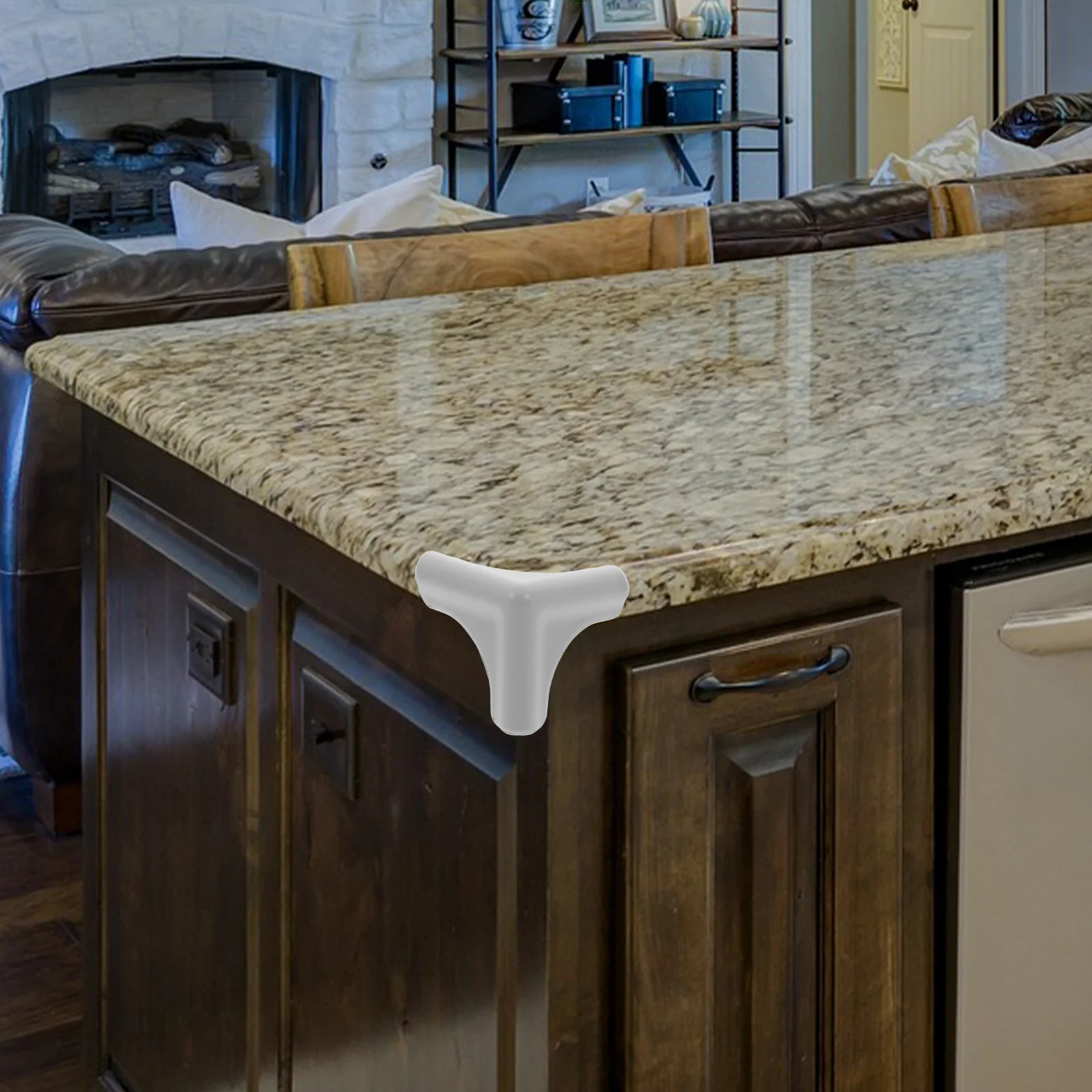 4 個のシリコン衝突防止コーナーガードレンジフードテーブルエッジ家具保護コーナープロテクターバンパー安全