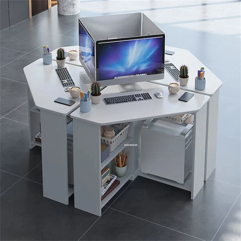 

Household Desktop Computer Desks Small Apartment Desk Triangle Study Desk Corner Computer Desk Living Room Bedroom Writing Desks