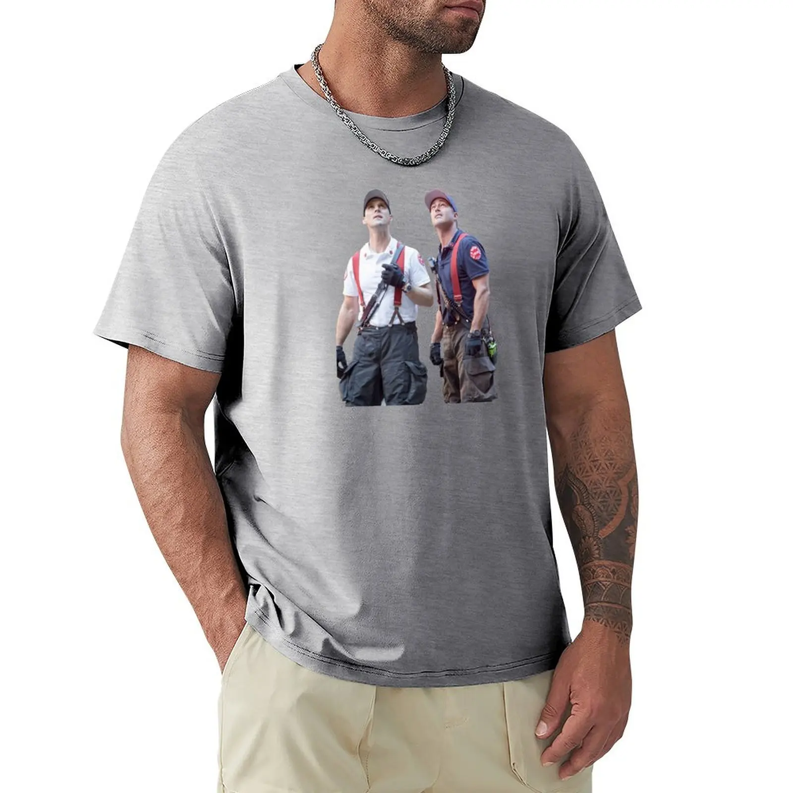 Severide and Casey T-Shirt sports fans oversized summer clothes cute tops t shirts for men cotton